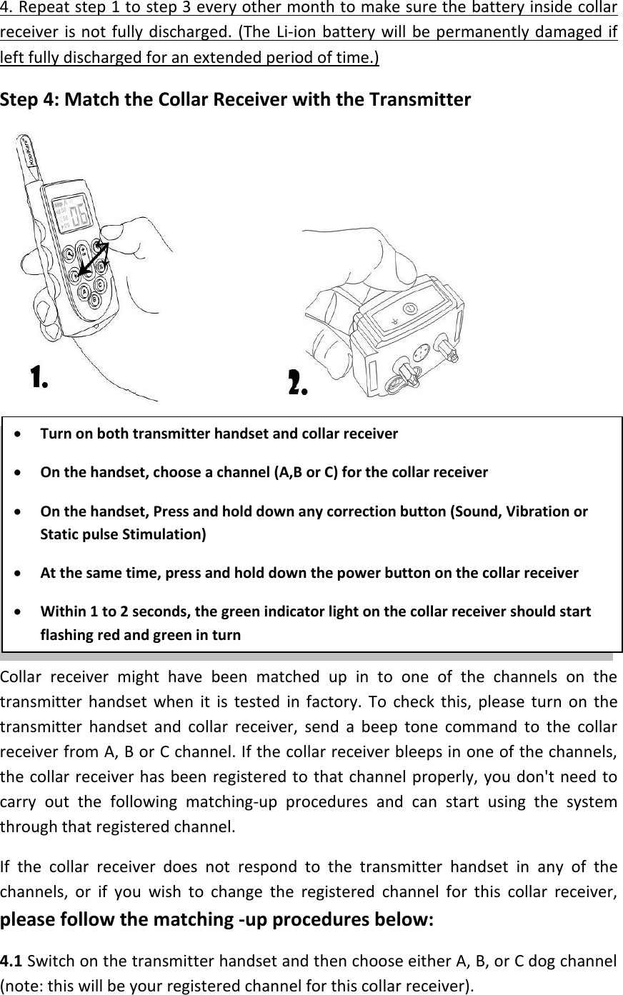 KK 360R Remote Dog Training Collar User Manual Mercury Electronics